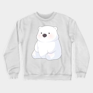 Cute baby polar bear Crewneck Sweatshirt